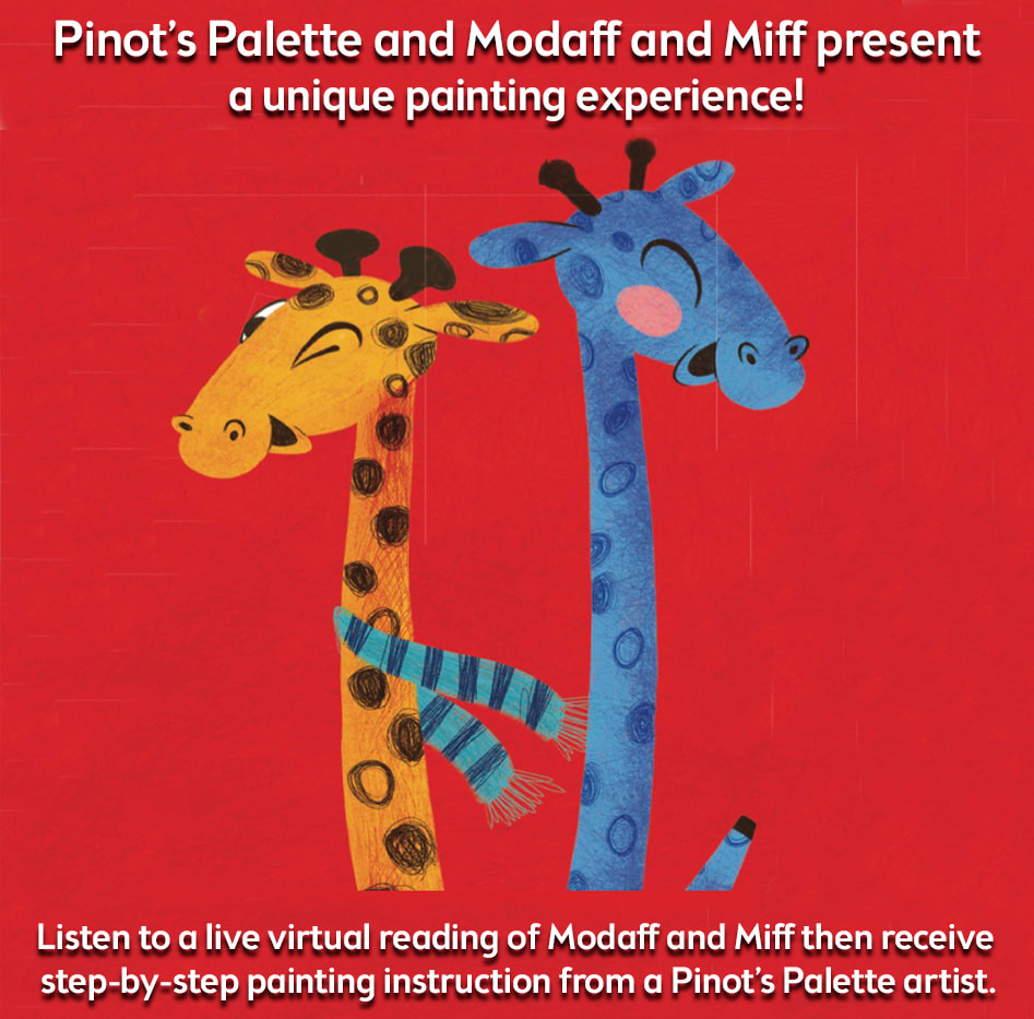 LVIRTUAL READING AND PAINTING EVENT WITH THE BOOK AUTHOR